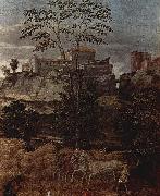 Nicolas Poussin Der Sommer, Detail oil